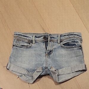 Abercrombie And Finch Classic Light Blue Jean Shorts for Women